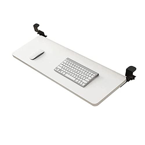 Ergonomische Tastaturschublade unter dem Schreibtisch – verstellbare Schiebeablage für Maus, 25 kg Tragfähigkeit, stoßfestes, platzsparendes Design für Heimbüro und Gaming-Arbeitsplätze. Bild 1