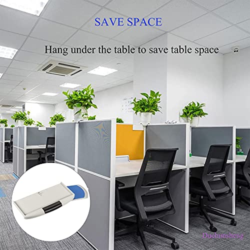Ergonomische Tastaturablage unter dem Schreibtisch mit 360°-Maus-Plattform, verstellbare ausziehbare Schublade für ultimativen Komfort beim Gaming Büro und Schule Tippen Bild 7