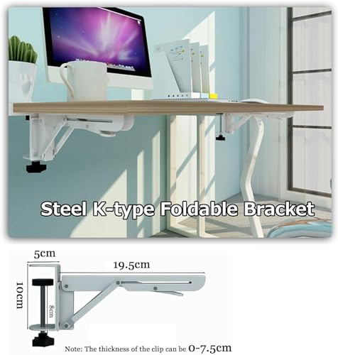 Ergonomische Tastaturschublade mit Armlehne - 90° faltbare Schreibtischverlängerung für Computer-Tastatur & Maus - Holzdesign - Perfekt für Home Office Gaming & Produktivitäts-Setup Bild 4