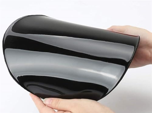 3D Mauspad Handgelenkstütze Unterstützung Gaming Mauspad， Mausmatte rutschfeste Gummibasis Memory Foam Mousepad Maus für Laptop Computer -Obsidian Heiliger Bild 6