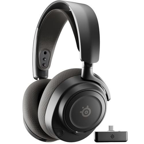 SteelSeries Arctis Nova 7X Wireless Gen 2 Xbox Headset - Gaming Headset Wireless - App-Steuerung - Über 50 Std. Akku & Schnellladefunktion - 2,4 GHz+ Bluetooth parallel - Für Xbox, PC & mehr - Schwarz Bild 1