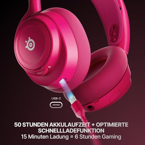 SteelSeries Arctis Nova 7X Wireless Gen 2 Xbox Gaming-Headset - Echtzeit-App-Steuerung - Über 50 Std. Akkulaufzeit - 2,4 GHz/Bluetooth parallel möglich - PC, PS5, PS4, Switch 1/2, Mobilgeräte Bild 5