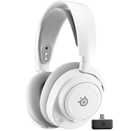 SteelSeries Arctis Nova 7 Wireless Gen 2 Multi-Plattform-Gaming-Headset - Echtzeit-App-Steuerung - Über 50 Std. Akkulaufzeit - 2,4 GHz/Bluetooth parallel möglich -PC, PS5, PS4, Switch 1/2, Mobilgeräte Bild 1