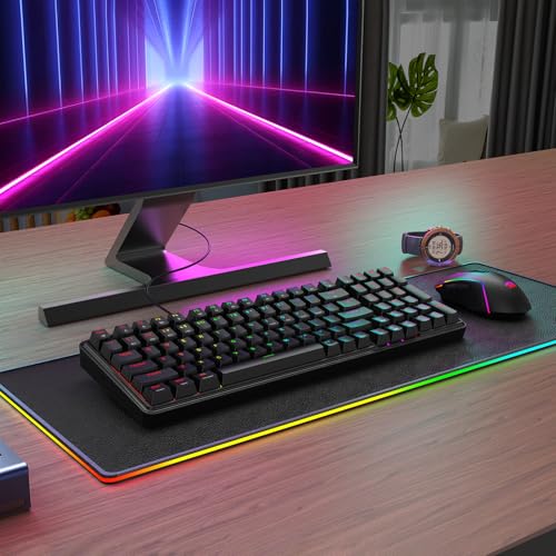 Redragon S162 3-Modus Wireless Gaming Tastatur & Maus-Kombination, 99 Tasten K744 RGB Gaming-Tastatur und 8000 DPI M693 Gaming-Maus-Bundle Bild 7
