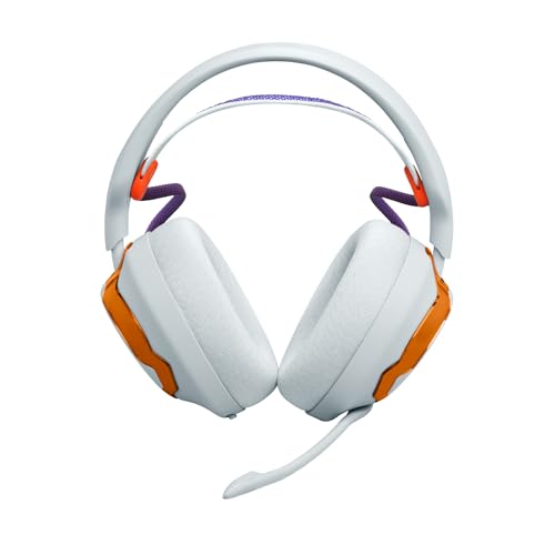 JBL Quantum 650 Kabelloses Bluetooth-Gaming-Headset mit JBL Quantum Raumsound, Noise-Cancelling-Mikrofon, USB-C-Kabel, 45-Stunden-Akku, austauschbaren Teilen & Multi-Plattform-Kompatibilität, Türkis Bild 2