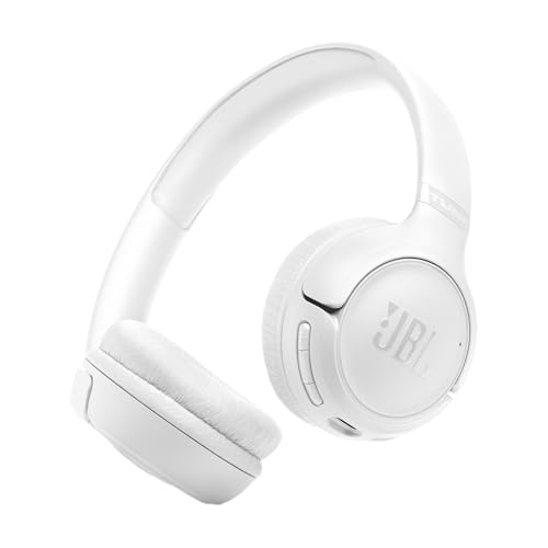 JBL Tune 530 BT Wireless On-Ear Kopfhörer mit JBL reinem Bass-Sound, Bluetooth 6.0, faltbares Design und 76 Stunden Akkulaufzeit, Google-Fast-Pair/Microsoft Swift Pair, Weiß Bild 1