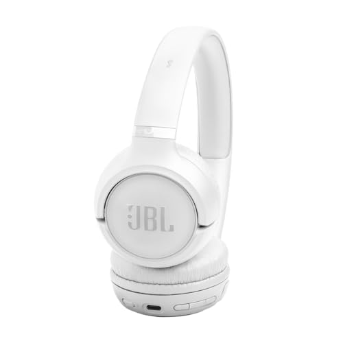 JBL Tune 530 BT Wireless On-Ear Kopfhörer mit JBL reinem Bass-Sound, Bluetooth 6.0, faltbares Design und 76 Stunden Akkulaufzeit, Google-Fast-Pair/Microsoft Swift Pair, Weiß Bild 5