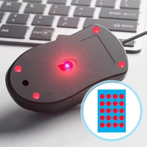 40 Stück Mouse Skates Set für Logitech G PRO Wireless,Superglide Performance auf Glas Mauspad,Ultra-Schnelle Mausfüße für Logitech G PRO Wireless,Mouse Dot Skate Set,Mausfüße für Gaming und Büro Bild 5