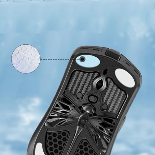 Maus Füße Ersatz Skate Pad Abgerundete Gebogene Kanten Version Für Akitsu Gaming Füße Pad Zubehör Gaming Maus Skates Bild 2