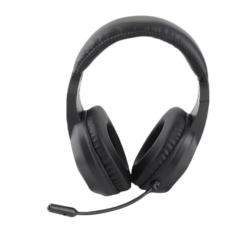 Drahtloses Gaming-Headset, Bluetooth-Kopfhörer Mit Mikrofon, 40-Mm-Treiber, LED-Beleuchtung, Bequeme Ohrmuscheln, Geringe Latenz Für E-Sport-Live-Streaming (Black+Wireless BT -Version) Bild 1