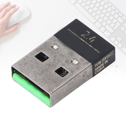 VBESTLIFE USB -Dongle -Signal -Maus -Empfängeradapter für Basilisk X Hyperspeed Wireless Gaming Maus, Hohe Geschwindigkeit mit Geringer Latenz Bild 2