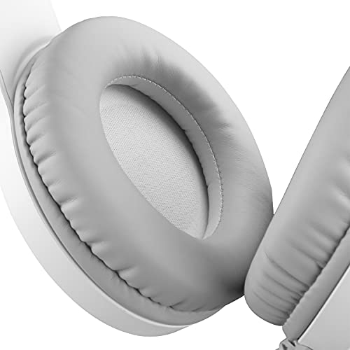 Redragon H260 Hylas Kabelgebundenes Gaming-Headset, 50 mm Treiber, Stereo Surround Sound, Geräuschunterdrückendes Mikrofon, Dynamische RGB-Hintergrundbeleuchtung, Over-Ear Kopfhörer für PC, Weiß Bild 7
