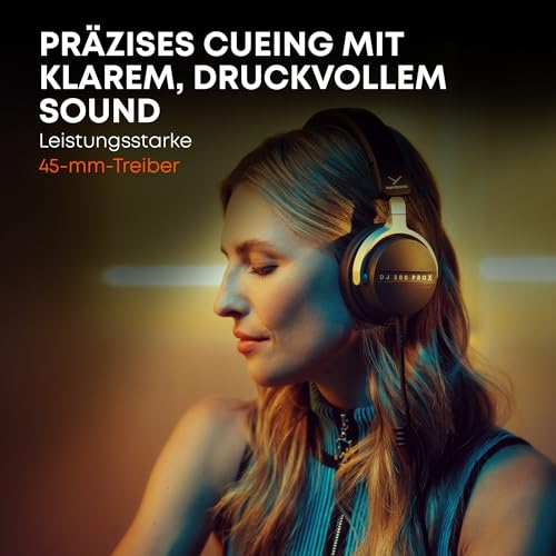 beyerdynamic DJ 300 PRO X CLUB Professioneller 2-in-1 DJ-Kopfhörer On-/Over-Ear-Wechsel als Flexibles Style- und Nutzungsfeature für Professionelle DJs Bild 5