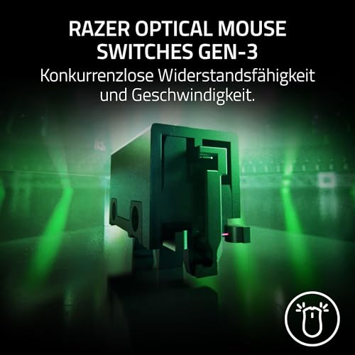 Razer Viper V3 Pro SE - Ultra leichte kabellose symmetrische E-Sport-Gaming-Maus - 54g - Focus Pro 35K Sensor - HyperSpeed - Optical Mouse Switches Gen-3 - bis 95 Std Akku-Laufzeit - PC/Mac | Schwarz Bild 5