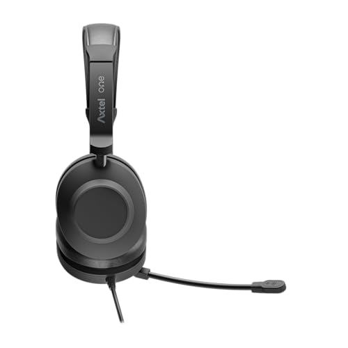 Ein UC35 Stereo-Headset mit Kabel – USB & 3,5-mm-Klinkenstecker, Dual-Mikrofon mit Geräuschunterdrückung, 40 mm HD-Lautsprecher, Inline-Steuerung, leicht für Büro und Zuhause Bild 2