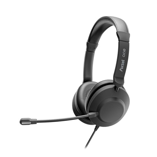 Ein UC35 Stereo-Headset mit Kabel – USB & 3,5-mm-Klinkenstecker, Dual-Mikrofon mit Geräuschunterdrückung, 40 mm HD-Lautsprecher, Inline-Steuerung, leicht für Büro und Zuhause Bild 5