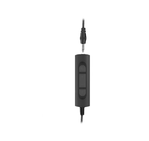 Ein UC35 Stereo-Headset mit Kabel – USB & 3,5-mm-Klinkenstecker, Dual-Mikrofon mit Geräuschunterdrückung, 40 mm HD-Lautsprecher, Inline-Steuerung, leicht für Büro und Zuhause Bild 7