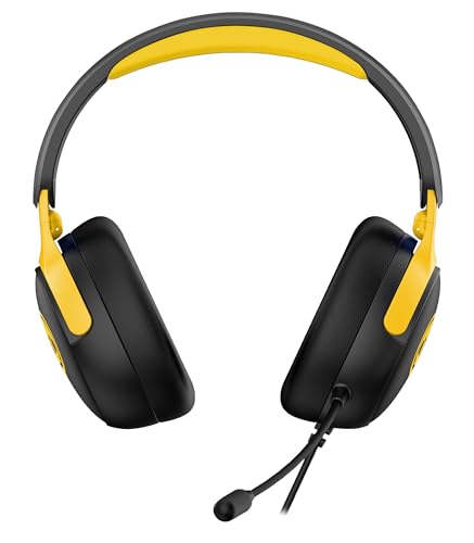 SUBSONIC - Brawl Stars Gaming-Headset mit Mikrofon, Schwarz und Rot, 40mm-Treiber, Stereoklang, Kompatibel mit Konsolen, PCs, Tablets und Smartphones, Offiziell Lizenziert Bild 3