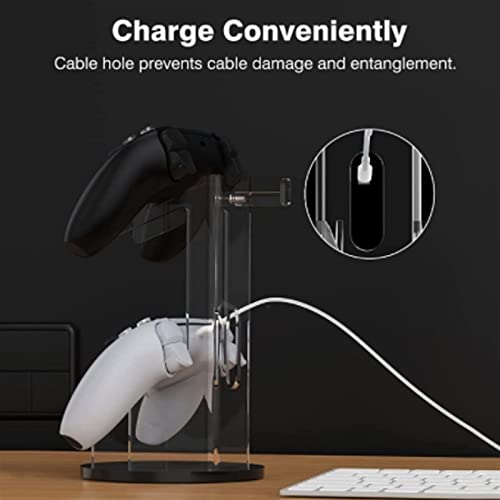 Headset-Halterung Kopfhörerständer, Gaming-Headset-Halter, universeller Kopfhörer-Aufhänger for PC-Gaming-Headset-Display und kabellose Kopfhörer(Schwarz) Bild 3