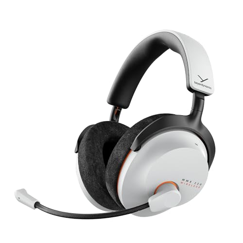 beyerdynamic MMX 230 Wireless Gaming Headset mit ANC und Bluetooth® 6.0, 60 Stunden Akkulaufzeit, ersetzbarem Akku, in Arctic White - neues Update per App verfügbar Bild 1