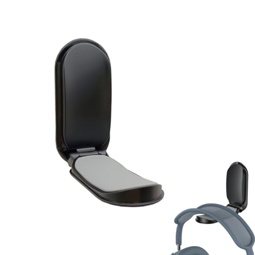 Headset Halterung, Kopfhörer Halter, Faltbarer Gaming Headset Ständer, Selbstklebender Kopfhörerhalter, Headphone Haken, Gaming Zubehör für Schreibtisch Wand Bild 1