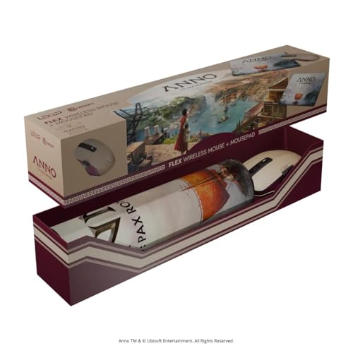LEXIP X Ubisoft - Anno 117 Bundle Flex Maus + Mousepad Bild 5