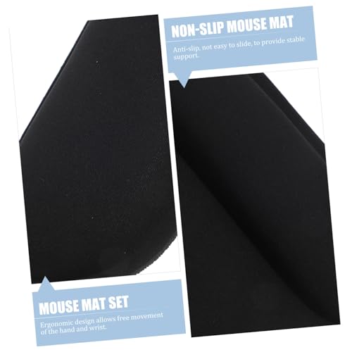 ABOOFAN 2 Stück Ergonomisches Memory schaum wrist support Tastatur und Maus Rutschfeste Handgelenkstütze für Büro Gaming und Laptop Komfortable Handballenauflage Bild 5