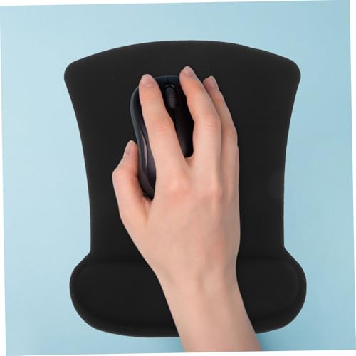 ABOOFAN 2 Stück Ergonomisches Memory schaum wrist support Tastatur und Maus Rutschfeste Handgelenkstütze für Büro Gaming und Laptop Komfortable Handballenauflage Bild 6