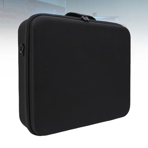 Annadue Konsolen-Tragetasche, Kompatibel mit Konsole DISC, für Konsole Digital Edition, Schützende Aufbewahrungstasche für Konsolen-Controller, Headset, Spiele-Discs, Ladegerät-Zubehör, (Black) Bild 7