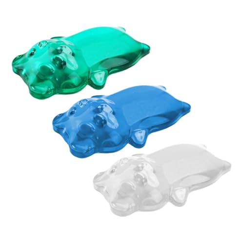 Cabilock 3 STÜCKE Teiliges Silikon handgelenkpolster in Bärform Ergonomisches Mauspad mit Transparentem Kühlendem Gelkissen Rutschfestes Maus Handauflage für Büro und Gaming Leicht zu Bild 1