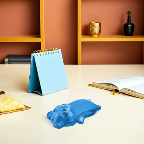 Cabilock 3 STÜCKE Teiliges Silikon handgelenkpolster in Bärform Ergonomisches Mauspad mit Transparentem Kühlendem Gelkissen Rutschfestes Maus Handauflage für Büro und Gaming Leicht zu Bild 6