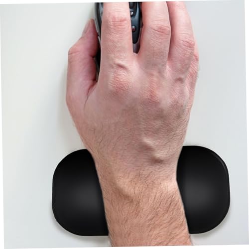 Cabilock 2 Stück Ergonomische Mauspad Handgelenkauflage mit Rutschfestem Silikon Kleine Maus Handgelenkstütze für Büro und Gaming zur Schmerzlinderung und Komfortsteigerung Bild 5