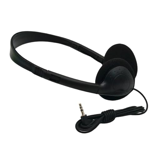 Over-Ear-Kopfhörer mit Geräuschunterdrückung, 3,5 mm, leicht, faltbar, für Gamer und PC, tragbarer ABS-Kopfhörer für Musikliebhaber Bild 1