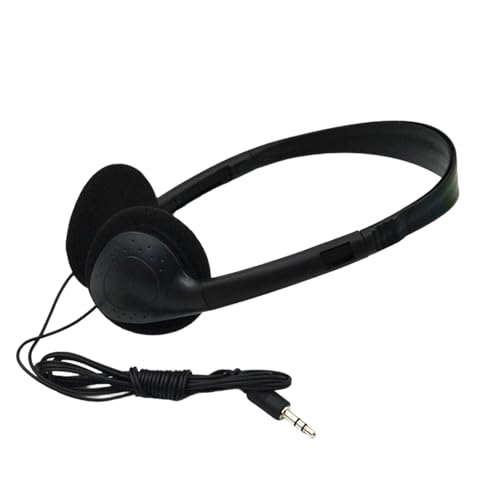 Over-Ear-Kopfhörer mit Geräuschunterdrückung, 3,5 mm, leicht, faltbar, für Gamer und PC, tragbarer ABS-Kopfhörer für Musikliebhaber Bild 6