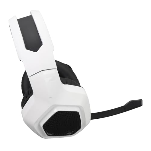 2,4 G Wireless Gaming Headset mit Super Niedriger Latenz <30 Ms für PC Switch Laptop Mobile Dual -Modus -Ersatzteile Enthalten (White) Bild 7
