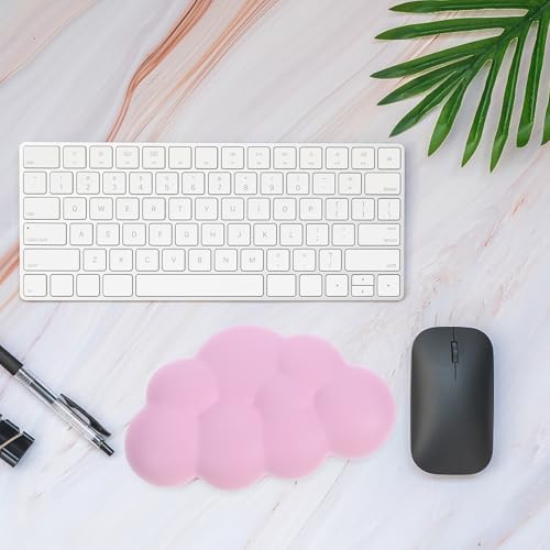 Cabilock Ergonomische Cloud förmige Maus handgelenkauflage aus Memory schaum Weiches Maus handgelenkstützkissen für Büro Gaming und Computer Rutschfestes Bequemes Handgelenkspolster in Bild 2