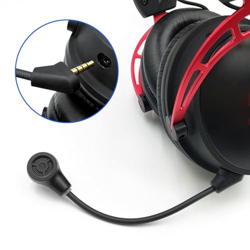 Game-Mikrofon-Ersatz für Cloud Alpha Wireless Gaming Headset, 3,5 Mm Abnehmbares Boom-Mikrofon Bild 2