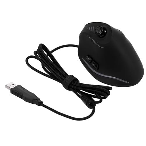 Ausla Zelotes C-18 Vertikale Kabelgebundene Gaming-Maus mit 11 Programmierbaren Tasten, Einstellbarer DPI 10000 RGB-Licht für Gaming und Arbeit Bild 2