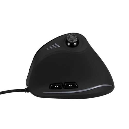 Ausla Zelotes C-18 Vertikale Kabelgebundene Gaming-Maus mit 11 Programmierbaren Tasten, Einstellbarer DPI 10000 RGB-Licht für Gaming und Arbeit Bild 3