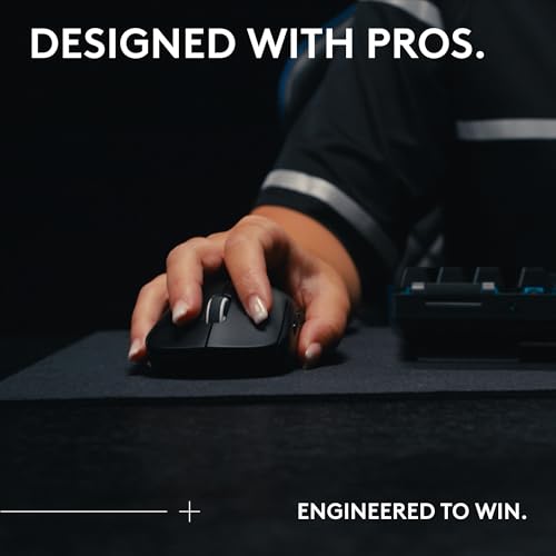 Logitech G PRO X Superlight 2 SE Wireless Gaming Maus, 60g Professionelle Maus mit 5 programmierbaren Tasten, 44K DPI-Sensor, 888+ IPS, 1kHz Berichtsgeschwindigkeit, USB-C Aufladen für PC/Mac - Weiß Bild 2
