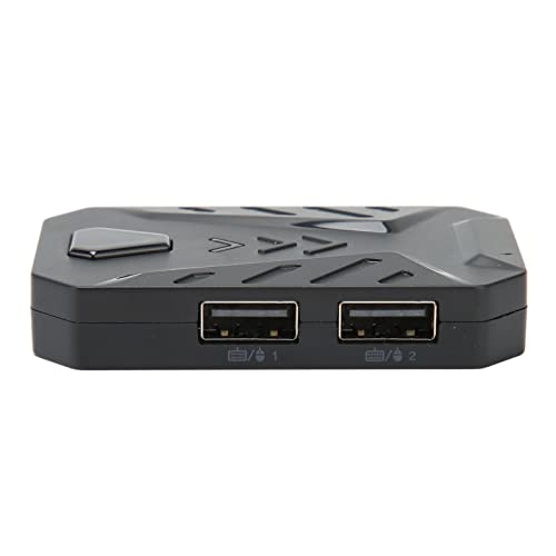 Cryfokt Halbhändige RGB-Gaming-Tastatur und -Maus-Kombination mit Mechanischem Plug-and-Play-Gaming-Tastaturkonverter für Gamer, ABS-Material Bild 7