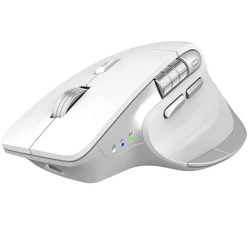 CITLLA Kabellose Bluetooth Maus,Wiederaufladbare,Geräuscharme Maus mit Multi-Device-Funktion,Einstellbarer DPI,Flying Scroll&Daumenrad,Bluetooth Mäuse für Laptop,Computer,Tablet Bild 1
