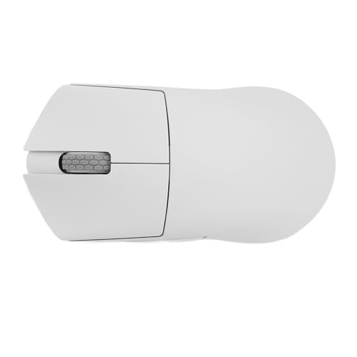 WINH Gaming Maus, ergonomische Maus, 30.000 DPI, Auflösung 55 G, leichtes Design, 2,4 g, USB-C-Modus BT5.0, für PC, Laptop, Weiß Bild 1