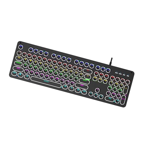 Professionelle Kabelgebundene Mechanische Tastatur Maus Hot Swap Technologie Mehrfarbige Hintergrundbeleuchtung Taktile Schalter Für PC Gaming LED Hintergrundbeleuchtung Gaming Tastatur Bild 1