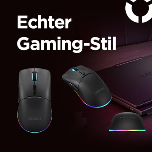 Lenovo Legion M220 Wireless Gaming Maus | RGB Farben Bild 5