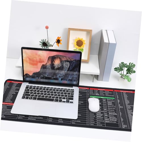 Cabilock Großes Mauspad Mit Shortcut Tasten 300 x 800 x 3mm rutschfeste Schreibtischunterlage Aus Silikon Für Tastatur Und Maus Geeignet Für Office Homeoffice Und Gaming Bild 4