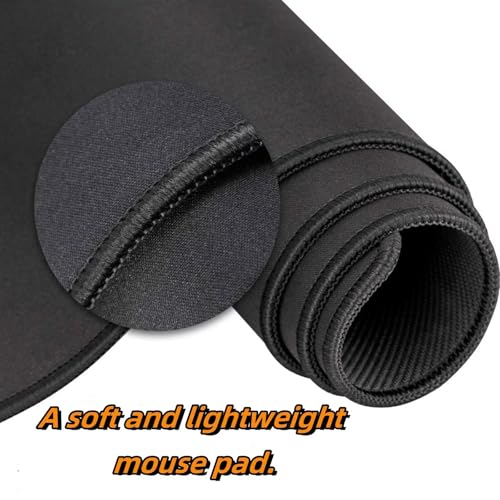 Mauspad Sternenhimmel Mousepad Meereswellen, Mousepad XXL 60x140x0.3 cm Genähte Kanten Genauigkeit Geschwindigkeit Verbessern, Maus Schreibtischunterlage für Gaming Zubehör Geschenke DBYH-7910 Bild 5