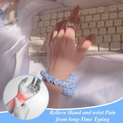2 Pcs Ergonomische Maus-Handgelenkauflage, Mouse Wrist Rest, Handauflage Tastatur, Handballenauflage Tastatur, Weiche Handgelenkstütze Für Laptop, Computer, Schreibtisch, Bürobedarf Bild 3