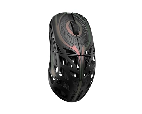 wlmouse Strider – kabellose Gaming-Maus, ultraleicht, Magnesium, 45 g, 125-8000 Hz, optische Omron-Schalter, 8 K Dongle inklusive (schwarz) Bild 1