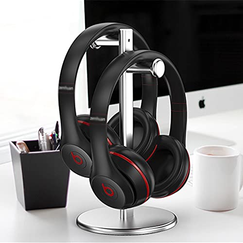 Doppelter Headset-Ständer – stabiler Gaming-Kopfhörer-Halter, Schreibtisch-Organizer Bild 5